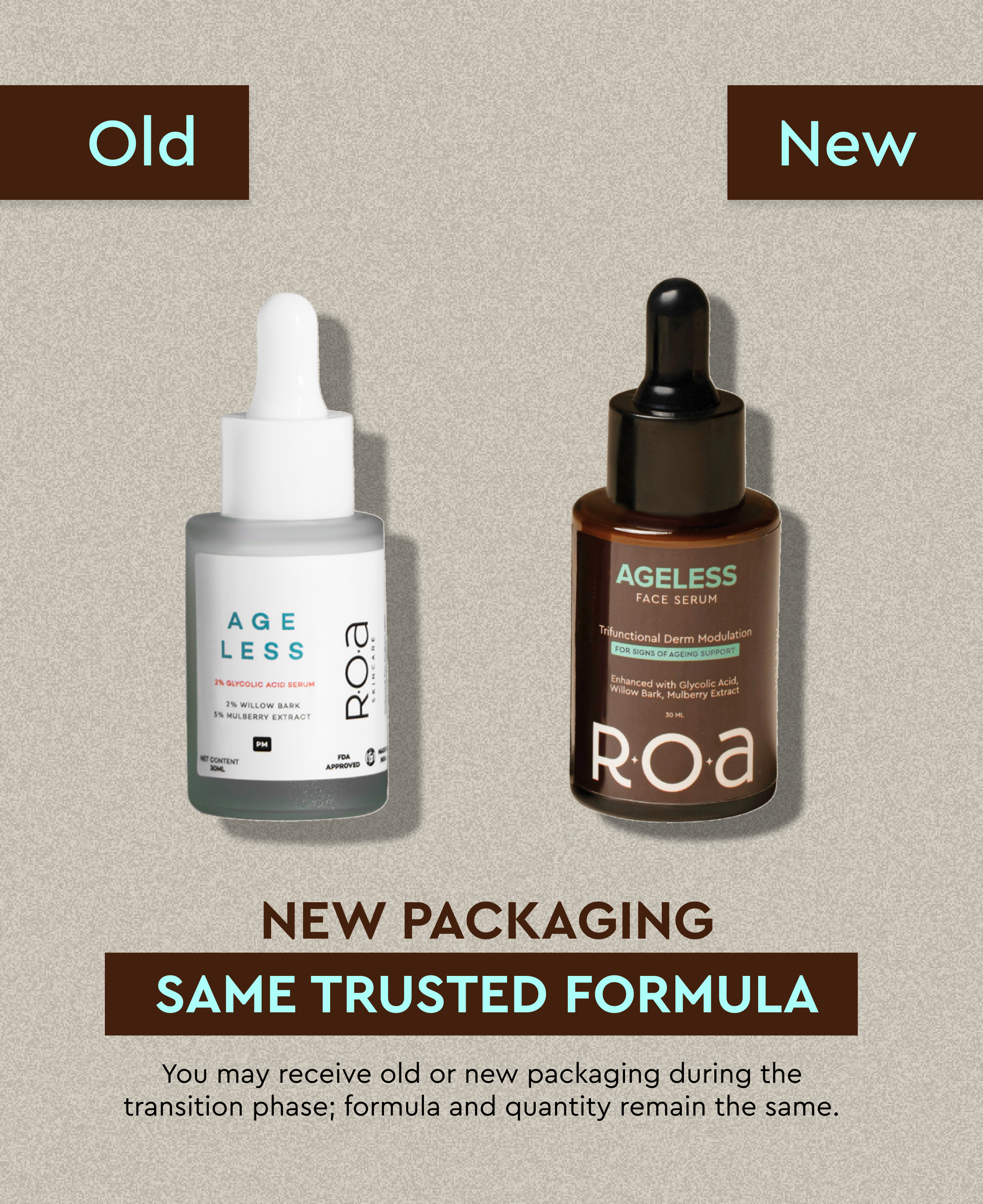 AGELESS - AHA BHA DUAL ACTION FACE SERUM