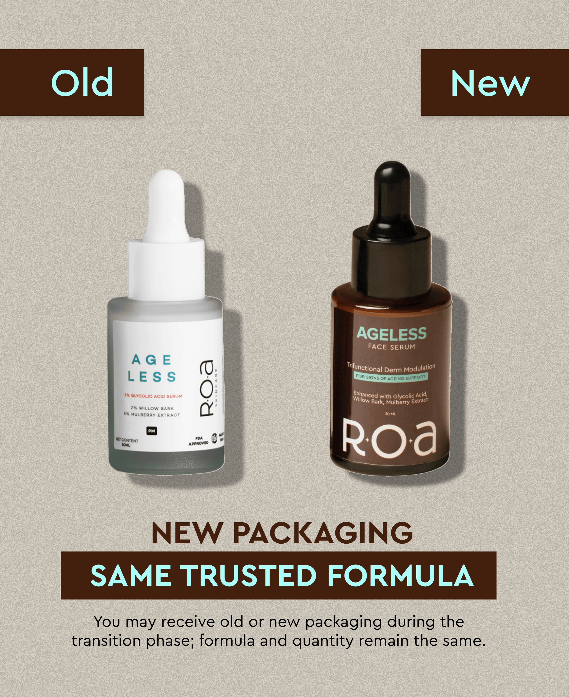 AGELESS - AHA BHA DUAL ACTION FACE SERUM